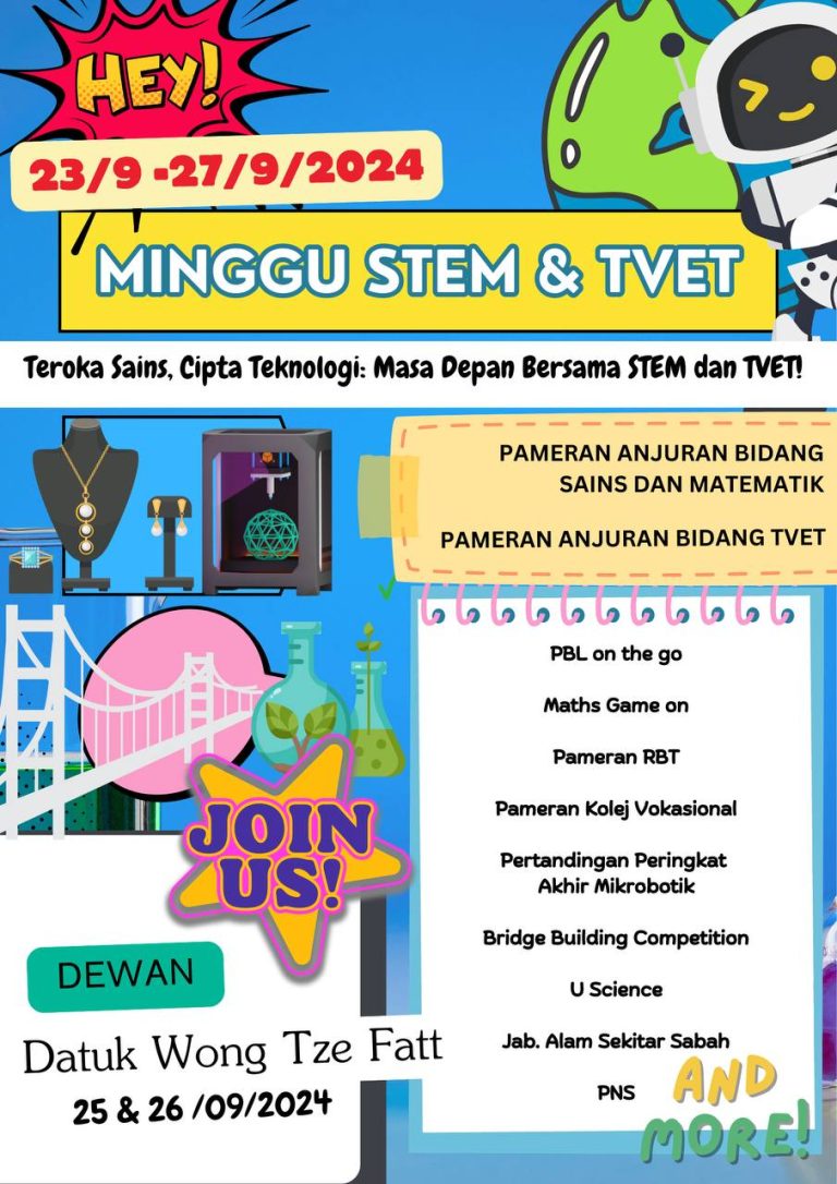 banner Minggu STEM & TVET 2024